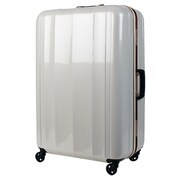 プレミアムハードケース 旅行日数目安：3～5泊 53L TSAロック搭載 ラフカーボンホワイトゴールド 6702-58
