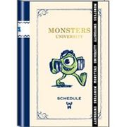 DZ-75856 [2014年度版 A6ウィークリー手帳 モンスターズ・ユニバーシティ マイク 本]