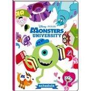 DZ-75910 [2014年度版 B6マンスリー手帳 モンスターズ・ユニバーシティ POP ZONE ホワイト]