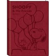 P-11658 [2014年度版 B6ウィークリー手帳 SNOOPY/風船 メタリックワイン]