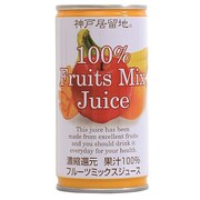 フルーツミックス100％ 缶 190g×30本 [果実果汁飲料]