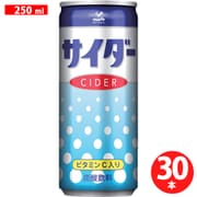 サイダー 缶 250ml×30本 [炭酸飲料]