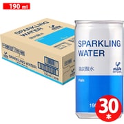 スパークリングウォーター 強炭酸水 プレーン 缶 190ml×30本 [炭酸水]