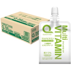クイックエイドマルチビタミン 袋 180g×30個 [ゼリー飲料]