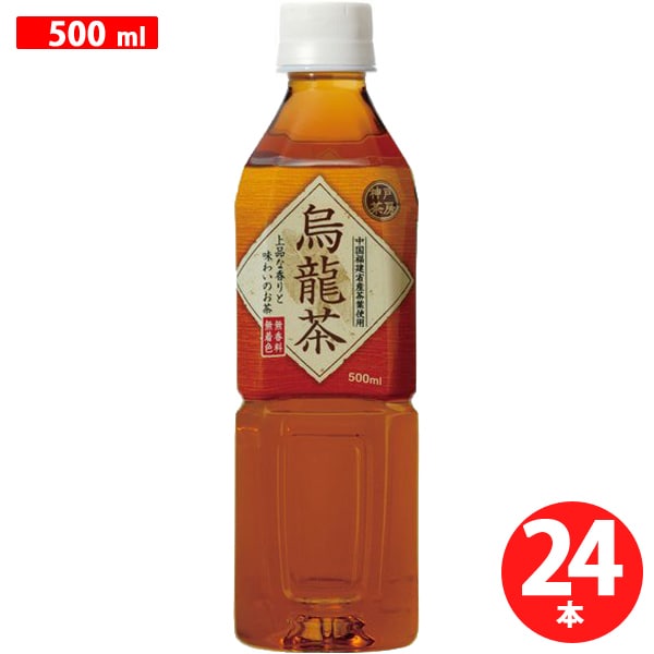 神戸茶房烏龍茶 ペット 500ml×24本 [お茶]