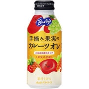 手摘み果実のフルーツオレ ボトル缶 400g×24本 [果実果汁飲料]