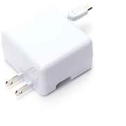 microUSB+USBポートAC充電器2A巻取り式ホワイト PG-2ACMU12WH