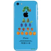 iP5C はらぺこあおむしケース たべものぴらみっど [iPhone 5c専用ケース]