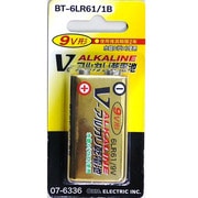 9V形Vアルカリ乾電池 1B BT-6LR61/1B