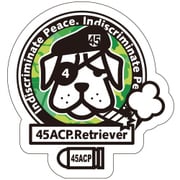 Doodleステッカーアーミー犬･小 STS001