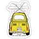 Doodleステッカー黄色い車 STS029