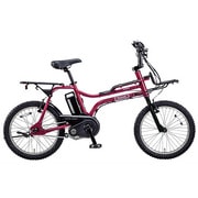 電動アシスト自転車 EZ(イーゼット) 20型 内装3段変速 カンパリレッド BE-ENZ035R