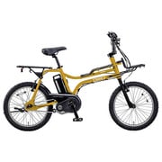 電動アシスト自転車 EZ(イーゼット) 20型 内装3段変速 マットバーントイエロー BE-ENZ035Y