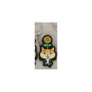 ネッコロ ラバーキーホルダー ヒマワリネッコロ