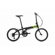 折りたたみ自転車 Link(リンク) D16 20型 外装16段変速 ブラック/グリーン 14LID1BKGR