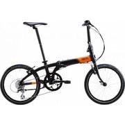 折りたたみ自転車 Link(リンク) N8 20型 外装8段変速 ブラック/オレンジ 14LIN8BKOR