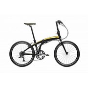 折りたたみ自転車 Eclipse(イクリプス) P18 24型 外装18段変速 ブラック/イエロー 14ECP1BKYE