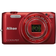 COOLPIX（クールピクス） S6800 RD [コンパクトデジタルカメラ ラズベリーレッド]