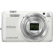 COOLPIX（クールピクス） S6800 WH [コンパクトデジタルカメラ ナチュラルホワイト]