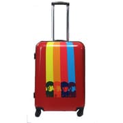 オフィシャルスーツケース レインボー 旅行日数目安：4～7泊 60L TSAロック搭載 レッド RAINBOW