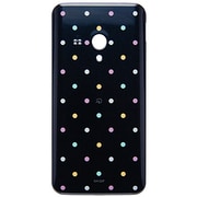 docomo AQUOS PHONE EX SH-02F用 リアカバー SH71 BLACK×DOT
