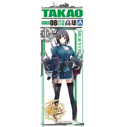 未開封】青島文化教材社 艦隊これくしょん No.8 重巡洋艦 高雄