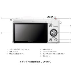 SONY α5000 ホワイト E PZ 16-50mm ジャンク品 α（ソニー） ソニー SONY α5000 ILCE-5000 レンズセット