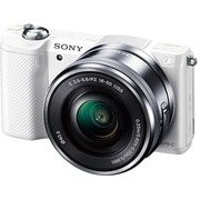 ILCE-5000L W [α5000 (アルファ5000) パワーズームレンズキット ボディ＋交換レンズ「E PZ 16-50mm F3.5-5.6 OSS」 ホワイト]