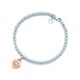 TIFFANY RTT ビーズ ブレスレット 7in SS/RUBEDO 30872541