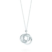 TIFFANY 1837インターロッキングサークルペンダントSM/18in 29430128