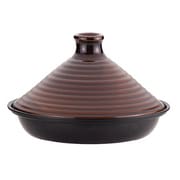 エティオ IH対応 キャスト製 タジン鍋 26cm アメ釉 L-1693