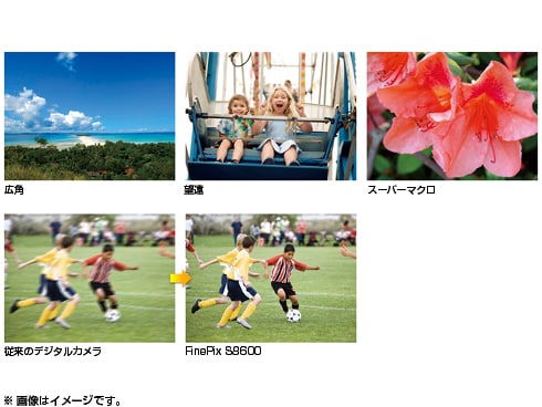 富士フイルム - ⭐️ゆか⭐️スマホ転送★72倍望遠★ファインピクスＳ8600 FinePix Sシリーズ 富士フイルム コンデジ FUJIFILM S8600 中古