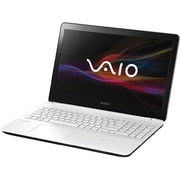 VAIO Fit 15E 15.5型ワイド HDD1TB ブルーレイディスクドライブ Windows 8.1 ホワイト SVF15328EJW
