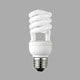 電球形蛍光灯 E26口金 3波長形電球色 ネオボール D15形（12W） EFD15EL/12-EC