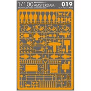 1/100セット No.19 アムステルダム編 オレンジ [ペーパークラフト]