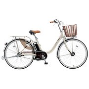電動アシスト自転車 ビビライトU 24型 内装3段変速 ウォームシルバー BE-ENDU433S