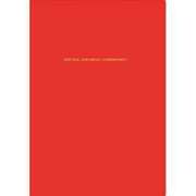 SNICK Red A5スケジュール帳 2014年3月~2015年4月 COT-44468