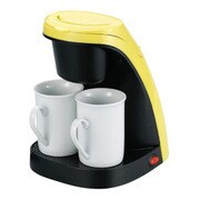 コーヒーメーカーツイン イエロー SL-1079