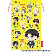 進撃の巨人 クリーナー巾着 A柄 [3DSLL用]