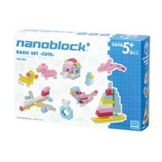 nanoblock+ PBS-003 BASIC SET -CUTE- [ナノブロックプラス ベーシックセット （キュート）]