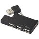 4ポートUSB2.0ハブ ブラック UH-2234NBK