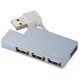 4ポートUSB2.0ハブ ブルー UH-2234NBL