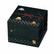 12.0匠二段弁当 玉手箱黒 54509