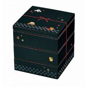 15.0匠三段重 玉手箱黒 54512