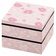 12.0匠二段弁当 牡丹ピンク 54120