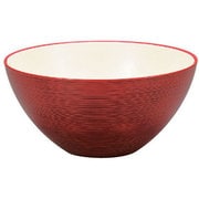 サラダボール L mokumeレッド 54524