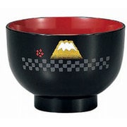 汁椀 玉手箱黒 55018
