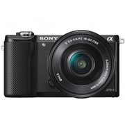 ILCE-5000L B JE3 [α5000 (アルファ5000) パワーズームレンズキット ボディ＋交換レンズ「E PZ 16-50mm F3.5-5.6 OSS」 ブラック 海外仕様]