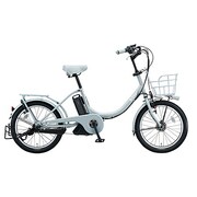 電動アシスト自転車 bikke 2 e(ビッケ ツー e) 3人乗り対応 20型 内装3段変速 E.XBKブルーグレー BK084