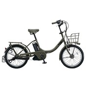 電動アシスト自転車 bikke 2 e(ビッケ ツー e) 3人乗り対応 20型 内装3段変速 E.XBKダークグレー BK084